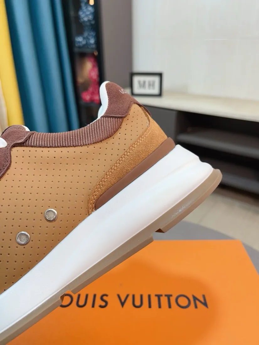 Men's shoes💰438🌹🌹[LV]🌹High-end brand of men's shoes: Official website 1:1 Latest masterpiece: The upper is made of Italian imported first-layer cowhide with special materials➕Full genuine leather lining🔥, making walking more convenient and comfortable! Exclusive new style, stunning work [color]! Create a fashionable personality to set off your uniqueness! A must-have for trendy men! Classic🔥Number: 38-44